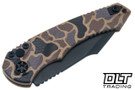 Heretic Mini Pariah S/E Auto - Duck Camo Polymer - Black MagnaCut Blade - H054-DC
