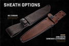 American Knife Company MK2 - CPM 3V Stonewash - Stacked OD Green Canvas Micarta Handle - Brass Guard