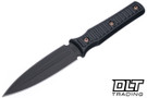 RMJ Tactical Orlando Special - Graphite Black Cerakote 3V Blade - Black G-10