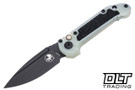 Microtech LUDT Gen III S/E - Jade Green G-10 Handle - Black DLC Blade - Signature Series - 1135-1GTJGS-X4