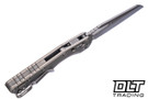 Microtech MSI S/E - Natural Clear Handle - Apocalyptic Blade - 210-10APNC