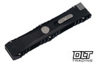 Microtech Nemeiss D/E - Hardcoat Anodized Aircraft Alloy - Stonewash Blade - Marfione Select - 52-10MS1PR