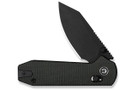 Civivi Lil Yonder - Dark Green Canvas Micarta - Black Stonewashed 14C28N Blade - C25025B-2