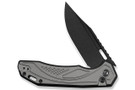 Civivi Zelthara - Gray Aluminum - Black Stonewashed 14C28N Blade - C25076-2