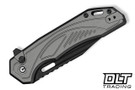 Civivi Zelthara - Gray Aluminum - Black Stonewashed 14C28N Blade - C25076-2