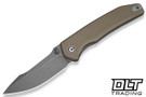 Civivi Ryson-E - Tan G-10 - Gray Stonewashed 14C28N Blade - C25097-2