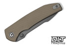 Civivi Ryson-E - Tan G-10 - Gray Stonewashed 14C28N Blade - C25097-2