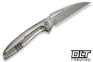 WE Knife Company Tiercel - Gray Titanium - Stonewashed MagnaCut Blade - WE26021-2