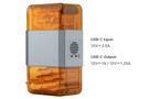 Olight Ostation X 3-in-1 Rechargeable AAA/AA Battery Charger - Amber