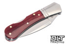 Finch Sugar House Knife Syndicate Lady Outlaw - Rouge Smooth Bone - Satin 14C28N Blade - SHKS-LO395