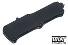 Hogue Mini Incursion Auto - Matte Black Aluminum - Tumbled Double Edge 154CM Blade