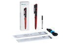 Olight O'Pen 3 Multifunctional Pen Light with Green Laser - Midnight Red