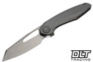 Vosteed Thunderbeast - Vanchor Lock - Gray Titanium - Satin M390 Blade