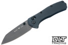 Buck Range Ops Elite - Navy Blue Cerakote Aluminum - Gray MagnaCut Blade - 797BLS