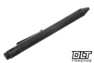 Nottingham Tactical TiButton Titanium Parker - Full Carved - Right Hand Single Lock - Distressed FDE & Black Cerakote