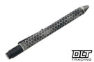 Nottingham Tactical TiButton Titanium Parker - Honey Badger - Right Hand Single Lock - Distressed White & Black Cerakote