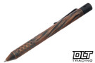Nottingham Tactical TiButton Titanium G2 Full Size - Spiral Flute 250th Flag - Right Hand Single Lock - Copper Patina Cerakote