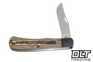 Case Crossroads XR Texas Trapper - Luna Richlite - Black G-10 Bolster & Shield - 54701