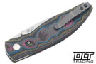 Three Rivers Manufacturing Atom MagnaCut - Linerlock - 3D Contoured 80's CamoCarbon