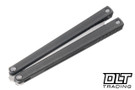 MachineWise Opus V2 - Raw Distress Titanium - Stonewash Drop Point Live S35VN Blade #876