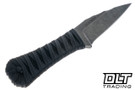 Auxiliary Manufacturing Coffin Spear - Black Stingray Wrap - Darkwash AEB-L Blade