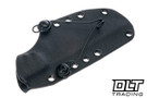 Auxiliary Manufacturing Hensley Wendigo - Blue Stingray Wrap - Darkwash S35VN Blade