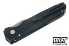 Pro-Tech PDW Invictus - Black Aluminium - Stonewash MagnaCut Blade