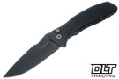 Pro-Tech Pallas Auto - Black Aluminum - Black DLC MagnaCut Blade