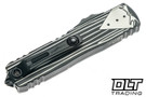 Microtech UTX-85 Gen IV D/E - Jack & Sally Handle - Black Blade - Signature Series - 12324-1JSS