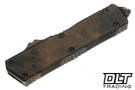 Microtech Scarab II Gen III Executive T/E - Plague Outbreak Handle - Plague Outbreak Blade - Signature Series - 1177-1PLOBS