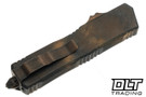 Microtech Scarab II Gen III Executive T/E - Plague Outbreak Handle - Plague Outbreak Blade - Signature Series - 1177-1PLOBS