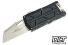 Microtech Exocet II - Black Handle - Stonewash Blade - 1156-10