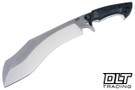 WTG Wilson - Black Gator Grip G-10 - Satin Blade - Black Kydex