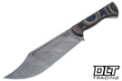 WTG V-44B - Pit Viper Camo G-10 - Tiger Stripes Blade - Black Kydex