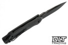Zero Tolerance 0316 - Black Micarta - Black PVD Cru-Wear Clip Point Blade
