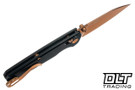 Kershaw Bel Air - Black Aluminum - Rose Gold MagnaCut Blade - 6105RGLD