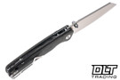 Bestechman Cicada's Wing - Black Micarta - Satin 10Cr15CoMoV Blade - BMK24-M-3