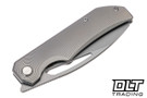 Bestech Taipan - Bead Blast Stonewash Titanium - Bead Blast Stonewash MagnaCut Blade - BT2503A