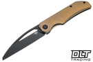 Bestech Taipan - Bronze Titanium - Black PVD MagnaCut Blade - BT2503B