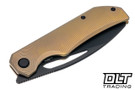 Bestech Taipan - Bronze Titanium - Black PVD MagnaCut Blade - BT2503B