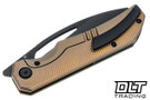 Bestech Taipan - Bronze Titanium - Black PVD MagnaCut Blade - BT2503B