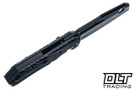 Bestech Nyrrdreki - Titanium - Black & Purple G-10 Inlay - Black PVD M390 Blade - BT2607B