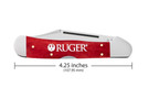 Case Ruger - Smoother Old Red Bone CopperLock