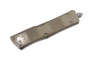 Microtech 139-7TA Troodon S/E - Tan Handle - Bead Blasted Blade