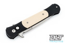 Pro-Tech Large Don - Tuxedo Handle - Satin Blade