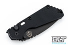 Pro-Tech Strider SnG - Black Knurled Handle - Black Blade