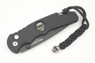 Pro-Tech TR-4 Manual - Skull Limited Edition - Black Handle - Black Blade