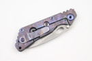 Duane Dwyer Custom SNG - Carbon Fiber with Hologram Lockside - Recurve Tanto - Titanium Hardware