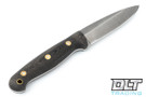 LT Wright GNS - Saber - Black Micarta - Matte