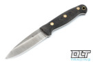 LT Wright GNS - Saber - Black Micarta - Matte